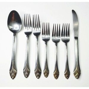 Cambridge Stainless Quality Flatware 7 pc SET Korean silverware